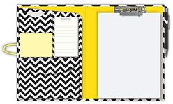 Nourish Large (12x9 in) Memo Pad with Sticky Notes, Stylus Pen & 1 Extra Pad