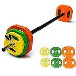 20kg Barbell Weights Standard Rubbe