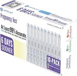 Amplim Early Detection HCG Pregnancy Test – 6 Days Sooner Results at Home | Over 99% Accurate, 10 MIU Sensitivity, Quick 2-Second Midstream Test | Bulk Pack of 10 for Reliable Pregnancy Confirmation