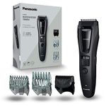 Panasonic ER-GB62-H503 Beard Trimmer for Men, Hair and Body Trimmer for Men, Portable Waterproof Wireless, 39 Adjustable Lengths, 3 Accessories, Wired or Wireless, Matte Grey