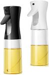 Oil Spray Bottle,2 Pcs Olive Oil Sprayer Mister Oil Spray Bottles Refillable Oil Sprayer Bottles for Air Fryer,Plastic Olive Oil Sprayer Mister,Olive Oil Spray Bottle,Oil Dispenser Bottle Spray