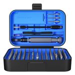 Precision Screwdriver Set, SOONAN 150 in 1 Tool Kit with 120 Bits Magnetic Screwdriver Set & 30-bit Tool Set Handy Repair Tool for Computer Phone, Blue