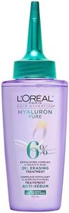 L'Oréal Paris, Hair Expertise, Hyaluron Pure Oil Erasing Scalp Serum with Salicylic Acid, for Oily Roots and Dehydrated Lengths, 102ml