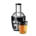 Philips Viva Collection HR1863/20 2-Litre Juicer (Black/Silver)