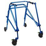 Klip 4 Wheeled Posterior Walker, Walking Aid for Children, Adjustable Childrens Rollator