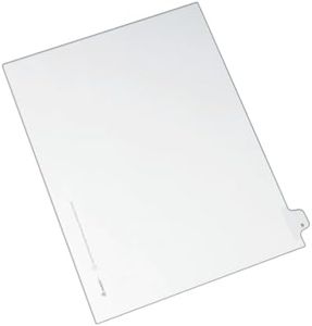 Avery Individual Legal Exhibit Dividers, Allstate Style, B, Side Tab, 8.5 x 11 inches, Pack of 25 (82164)