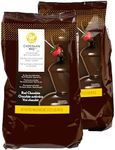 Wilton Chocolate Pro Chocolate Melting Wafers - Fill your Chocolate Fondue Fountain with the Quick Melting Chocolate Wafers for Dessert Dipping Fun, 2-Pound (Pack of 2)