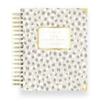 Day Designer 2024-2025 Daily Planner, July 2024 - June 2025, 7.4x9.5 Page Size, Daily Chic Glossy Laminated Cover (Chic)