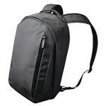 ALPAKA Metro Backpack - Compact EDC Laptop Backpack - Made with Recycled Weatherproof Axoflux Army Green 300D Fabric, Black, Small, Classic