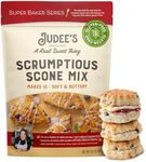 Judee's Gluten Free Scone Mix, Super Baker Series - Makes Up to 12 Soft and Buttery Scones - Baking Supplies - Great for Homemade Tea Scones - Make Sweet or Savory Scones and Biscuits