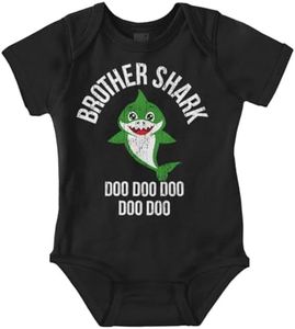 Brother Shark Doo Do Silly Baby Bodysuit Jumper Boys