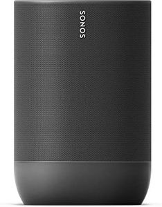 Sonos Move lo Smart Speaker da Outdoor, Alimentato a Batteria per l'Ascolto della Musica Dentro e Fuori Casa, Amazon Alexa e Google Assistant Integrati, Nero