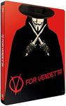 V pour Vendetta - Édition Limitée SteelBook - Blu-ray [Blu-ray + Copie digitale - Édition boîtier SteelBook]