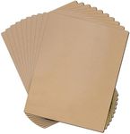 LLPT Adhesive Magnetic Sheet 11 x 14 Inch 10 Pack Flexible Refrigerator Magnet Sheet Sticky Magnetic Paper for Photos Images Educational DIY Craft Paper (MSA111410)