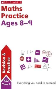 Maths practice book for ages 8-9 (Year 4). Perfect for Home Learning. (100 Practice Activities)