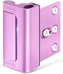 Home Security Door Reinforcement Lock: Metal Door Locks for Front Door Locks for Kids Safety Child Proof Door Latch for Top Flip Extra Lock Withstand 800 lbs Inside Deadbolt Lock Home Defender Guard
