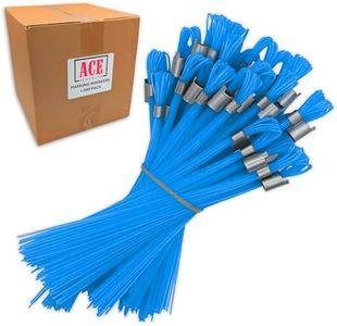 ACE Supply Blue Marking Whiskers - 1000 Pack - Durable Marking Whisker Set - Use Survey Whiskers As Survey Stakes, Construction Markers, Or Trail Markers