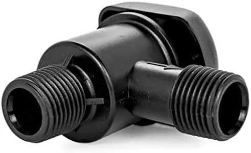 Camco Vacuum Breaker Assembly - Protects Your Water Supply from Harmful Pollutants and Contaminates (40395), Black