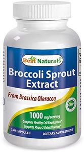 Best Naturals Broccoli Sprouts Extract, 1000 mg, 120 Count