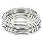 15Ga 1.5mm 304 Stainless Steel Wire 16Ft for DIY Manual Arts and Crafts Wire Bailing Wire Sculpting Wire Artistic Wire Jewelry Making Wire Twine Bonsai Training Wire Garden Wire