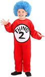 Thing 1 & Thing 2 Toddler Costume X-Small (2T - 4T)