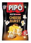 PIPO Mix'in Instant Popcorn with Taste Bomb, Cheese Burst Pouch, 60 g