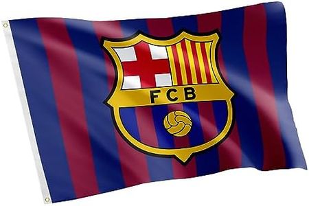 Desert Cactus FC Barcelona Flag Barça Barca Football Futbol Soccer 100% Polyester Indoor Outdoor 3x5 feet Baner (Flag D)