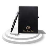 Savri Personalized CA Gift Set-CA Pen &Personalized Diarywith CA's Name for a Personalized Touch.IdealGifts for Financial Professionals,&Chartered Accountant.Best for Graduation Ceremony,Appreciation.