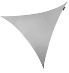 Kookaburra Waterproof Garden Sun Shade Sail Canopy in Silver 98% UV Block (5m Triangle)