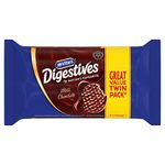 McVitie's Digestives Milk Chocolate, 2 x 266g