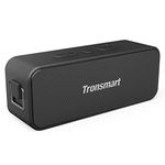 Tronsmart Waterproof Bluetooth speaker, T2 PLUS Portable Speaker with 24 Hours Playtime, IPX7 Waterproof Wireless Bluetooth 5.0 Speaker, Voice Assistant, Built-In Mic for Phone Outdoor, Alexa