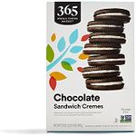 365 by Whole Foods Market, Chocolate Sandwich Creme Cookies, 20 Ounce