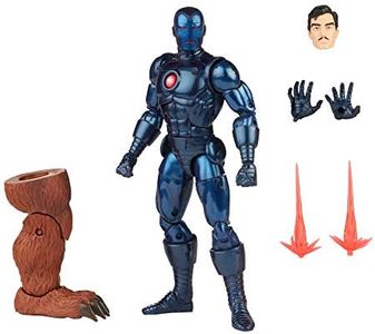 Marvel - Legends Series - 6 Inch Stealth Iron Man - With 5 Accessories - Build-A-Figure - Premium Action Figure And Toys For Kids - Boys And Girls - F0357 - Ages 4+