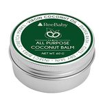 ReeBaby All Purpose Coconut Balm - for Diaper Rash, Cuts, Dry Skin and Stretch Marks, 60g