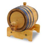 Premium Charred American Oak Aging Barrel - No Engraving (2 Liter)