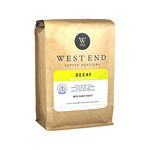 West End Coffee Roasters, Swiss Water Decaf, Medium to Dark Roast, Decaffeinated Whole Bean (12oz/340g)