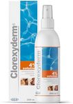 ICF Clorexyderm® 4% Antiseptic Spray for Dogs & Cats - Antibacterial & Antifungal Care for Itchy Skin Relief - 200 ml