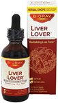 Herbal Liver Detoxifier and Regenerator by Bioray | Liver Lover Supports and Nourishes the Liver and Adrenals, Improves the Body's Ability to Filter Toxins and more | 2 fl oz