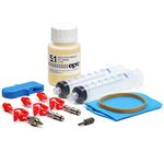 Epic SRAM Bleed Kit & DOT Fluid - Bleeding Edge Tool Included - Code, G2, Guide, Level, eTap HRD. Compatible with all SRAM Brake Models. 100ml High Performance DOT 5.1 Brake Fluid Included