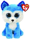 Ty UK Ltd 2005086 Prince Husky Med Beanie Boos Plush Animal, Multicolor, 24cm