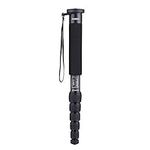 Andoer C-555 155cm/5.1ft Carbon Fiber Camera Monopod Unipod Stick 6-Section with Carry Bag Max. Load 10kg/22Lbs for Nikon Canon Sony A7 Pentax Camcorder Video Stuido Photography