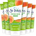 St. Ives Fresh Skin Face Scrub, Apricot, 6 Oz, (Pack of 6)