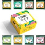 HANDPICK, Assorted Tea Sampler Gift Set - 8 Flavors, 40 Tea Bags | Caffeinated Black Tea, Green Tea, Caffeine Free Herbal Tea | Tea Bags Variety Pack | Tea Assortment Variety Pack