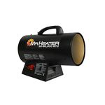 Mr. Heater MH60QFAV 60,000 BTU Portable Propane Forced Air Heater Black