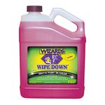 Wizards Wipe Down Spray - Matte Spray Paint Wrap For Cars - Auto Detailing Supplies For Flat Clear, Suede and Denim Finishes - Removes Dust and Oily Residue - Safe For All Paints - 1 Gallon