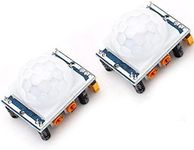 DEVMO 2PCS Pyroelectric Infrared IR PIR Motion Sensor Detector Module HC-SR501 Arduino