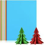 Poster Board Paper,100 Pack Poster Board 10 Assorted Color Blank Graphic Display Board,Double-Sided A3 Size Poster Cutting Board for School Projects, Art, Crafts (Mixed Color 1)