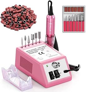 Nail Drill Machine, Professional Manicure Nail File Kit 20000rpm Acrylic Gel Nails Polishing Tool Drills for Home and Salon Use