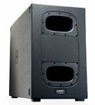 QSC KS212C Cardioid 3600W Dual 12 Inch Powered Subwoofer - Efficient Class D Amplifier - Compact and Portable Design - Integrated DSP Technology - Black