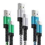 [3Pack,6FT] Android Charger Cable T